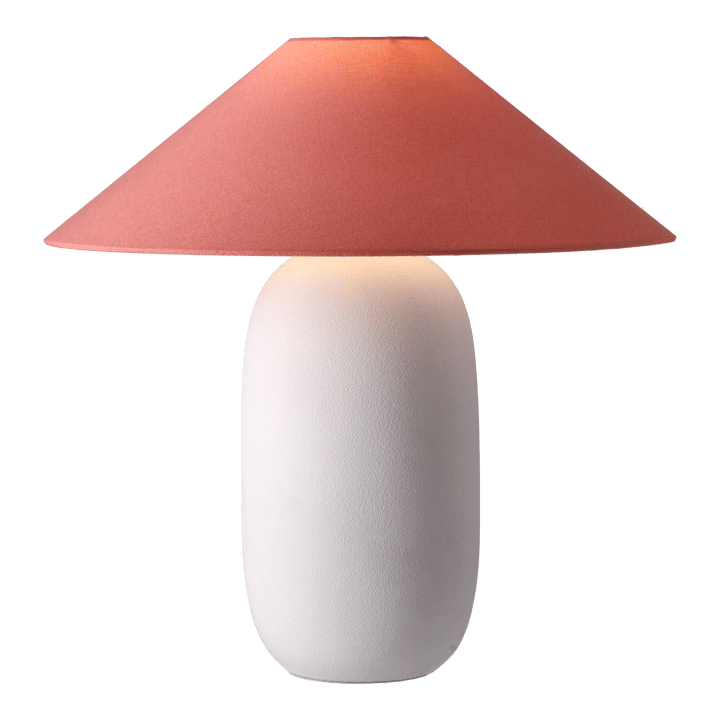 Boulder Tischleuchte 48 cm white-peach Scandi Living