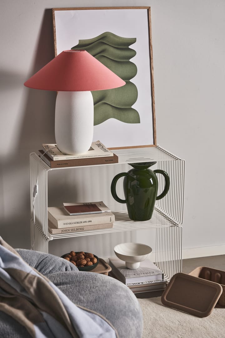 Boulder Tischleuchte 48 cm white-peach Scandi Living