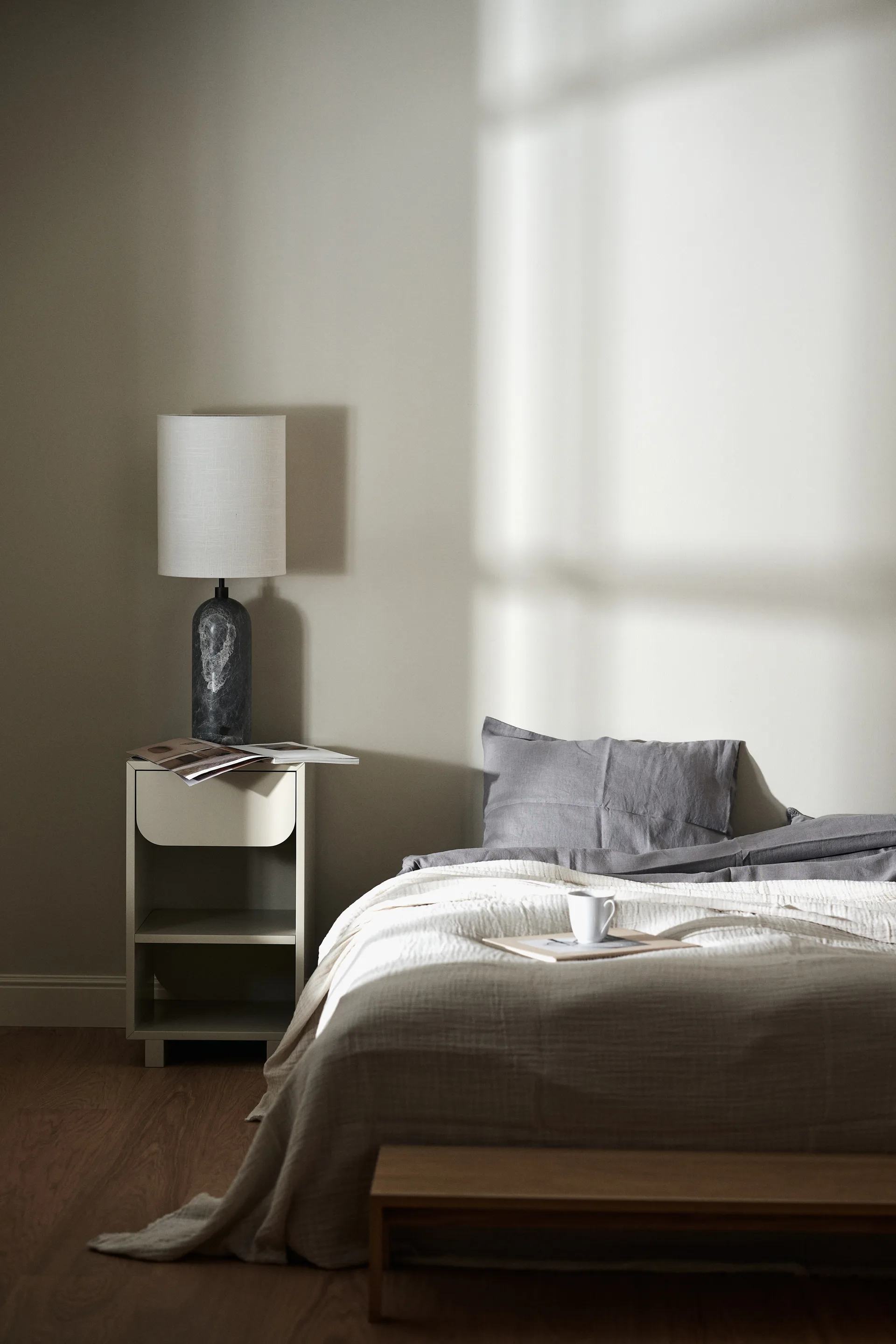 Breeze Tagesdecke 160 x 260 cm, Off white Scandi Living