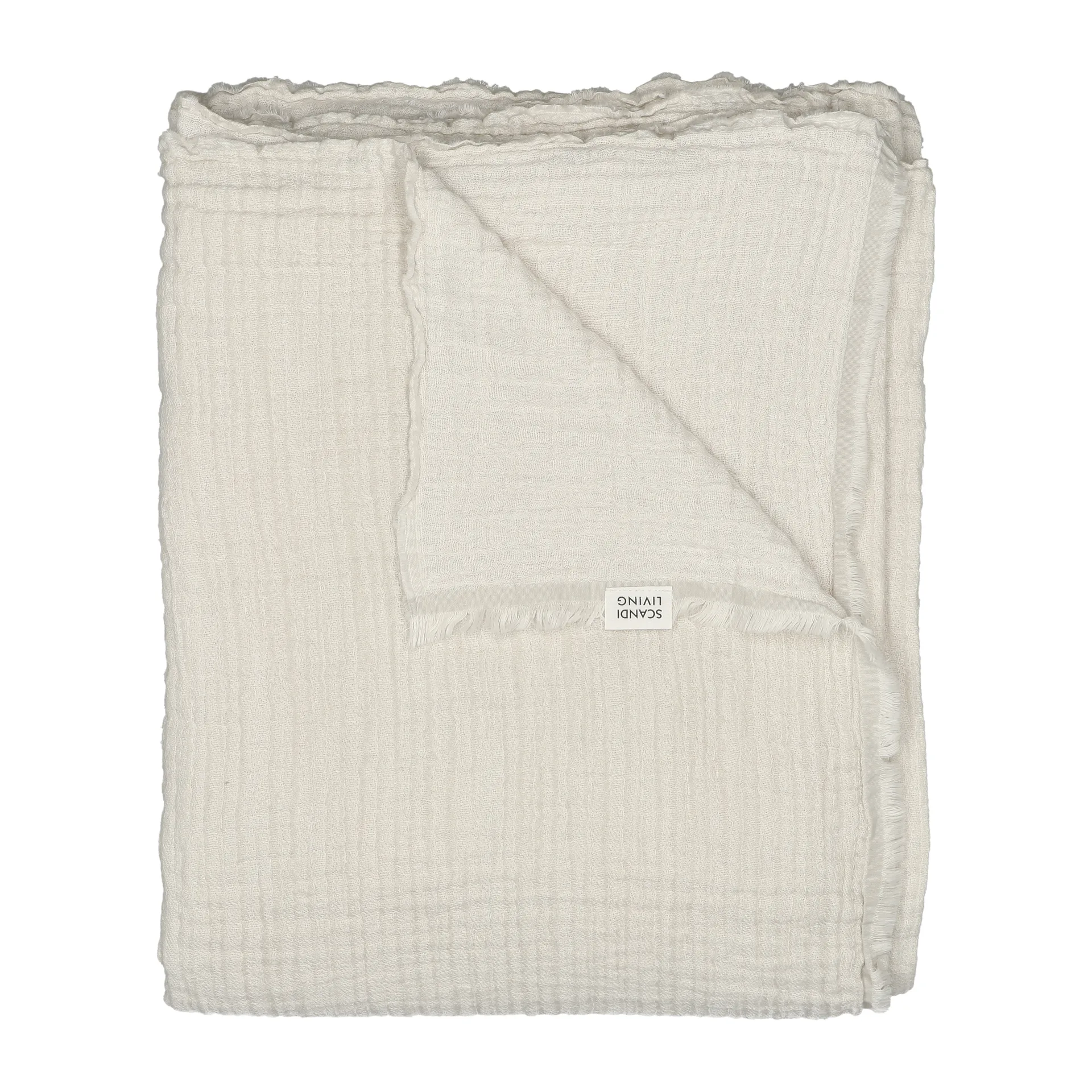 Breeze Tagesdecke 260 x 260 cm, Off white Scandi Living