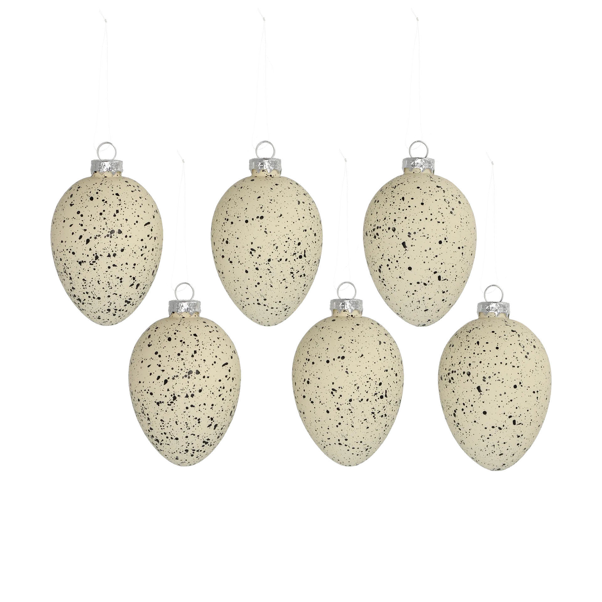 Brooding Glasei 8cm 6er Pack, Beige Scandi Living