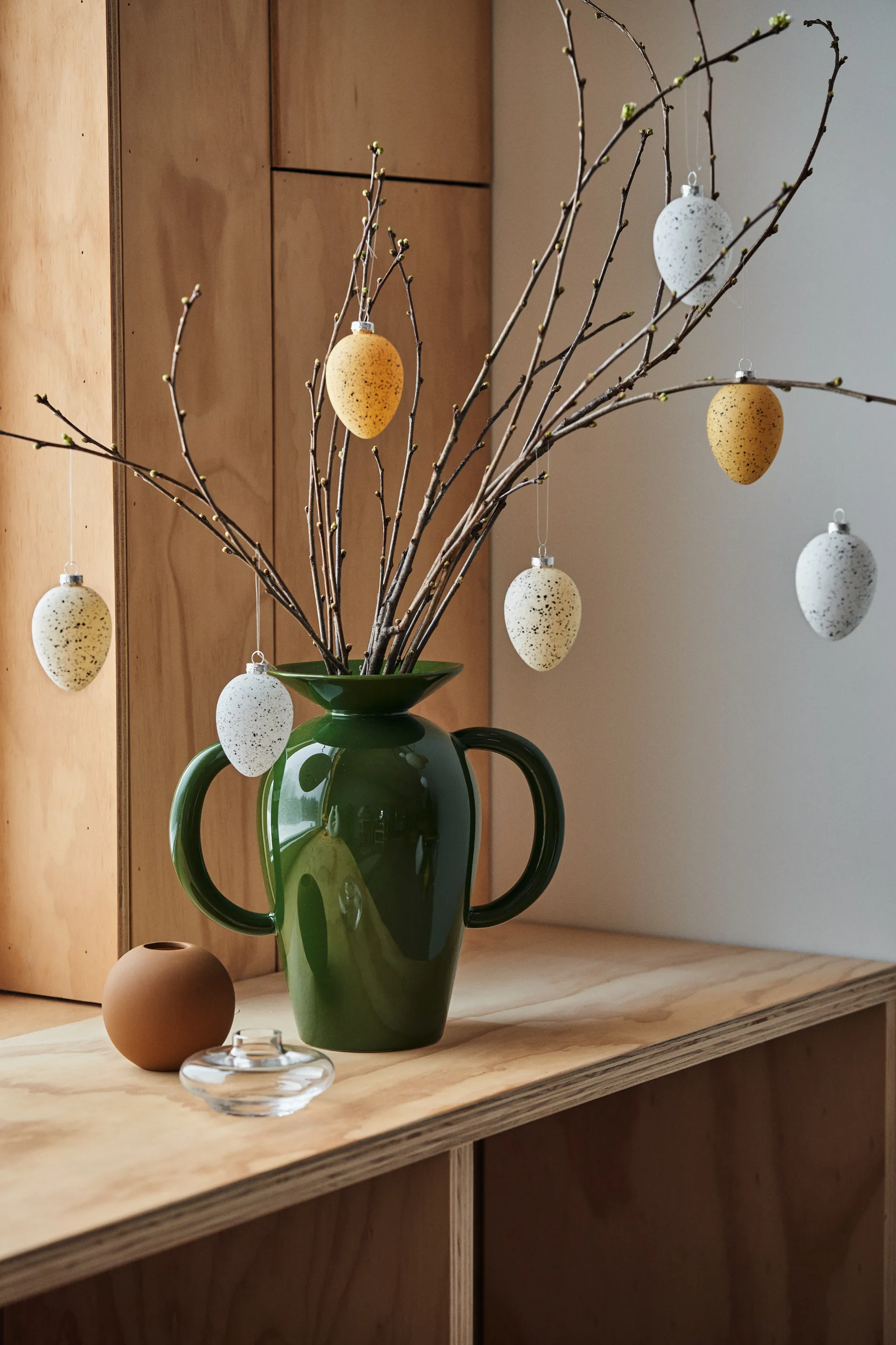 Brooding Glasei 8cm 6er Pack, Beige Scandi Living