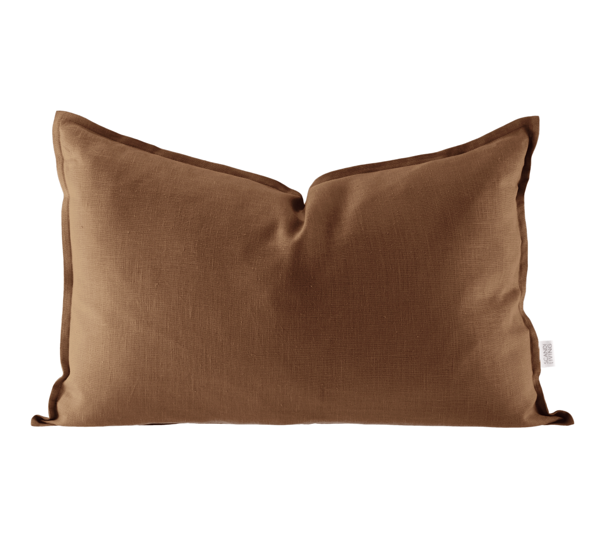 Scandi Living Calm Kissenbezug aus Leinen 40 x 60 cm Almond Brown