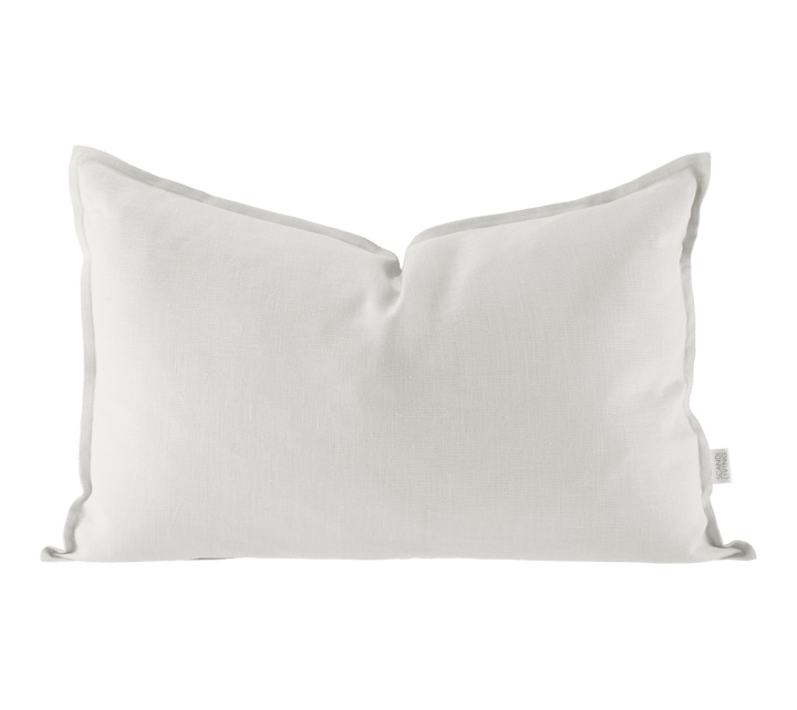 Calm Kissenbezug aus Leinen 40 x 60 cm - White - Scandi Living