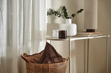 Calm Kissenbezug Leinen 50 x 50cm - Chocolate Brown - Scandi Living