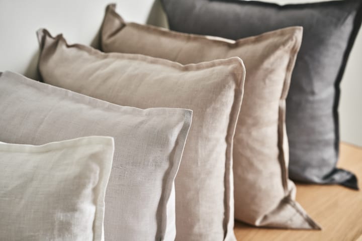 Calm Kissenbezug Leinen 50 x 50cm, Icy Grey Scandi Living