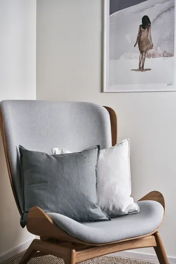Calm Kissenbezug Leinen 50 x 50cm - White - Scandi Living