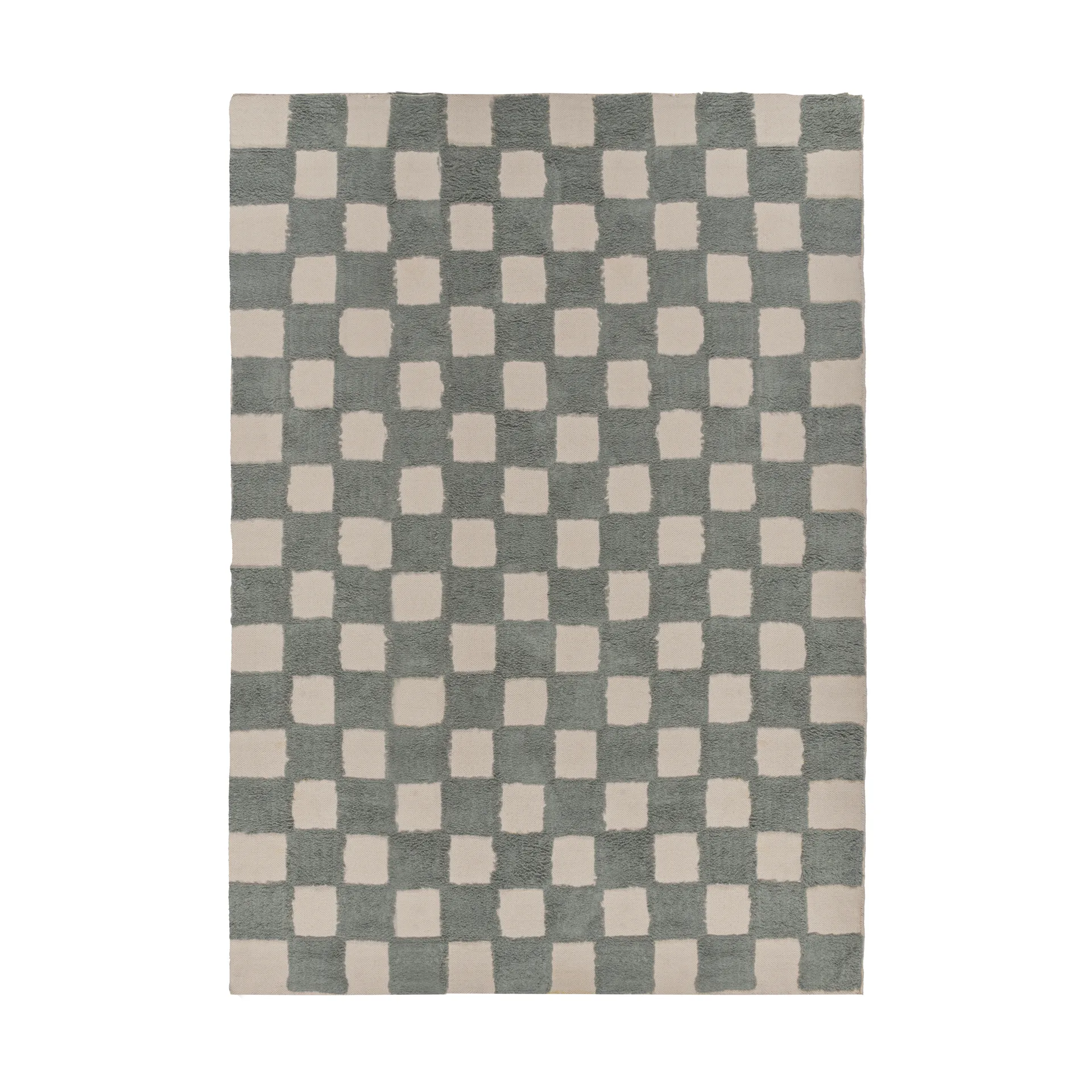Checker Play Matte 170x240 cm, Green Scandi Living