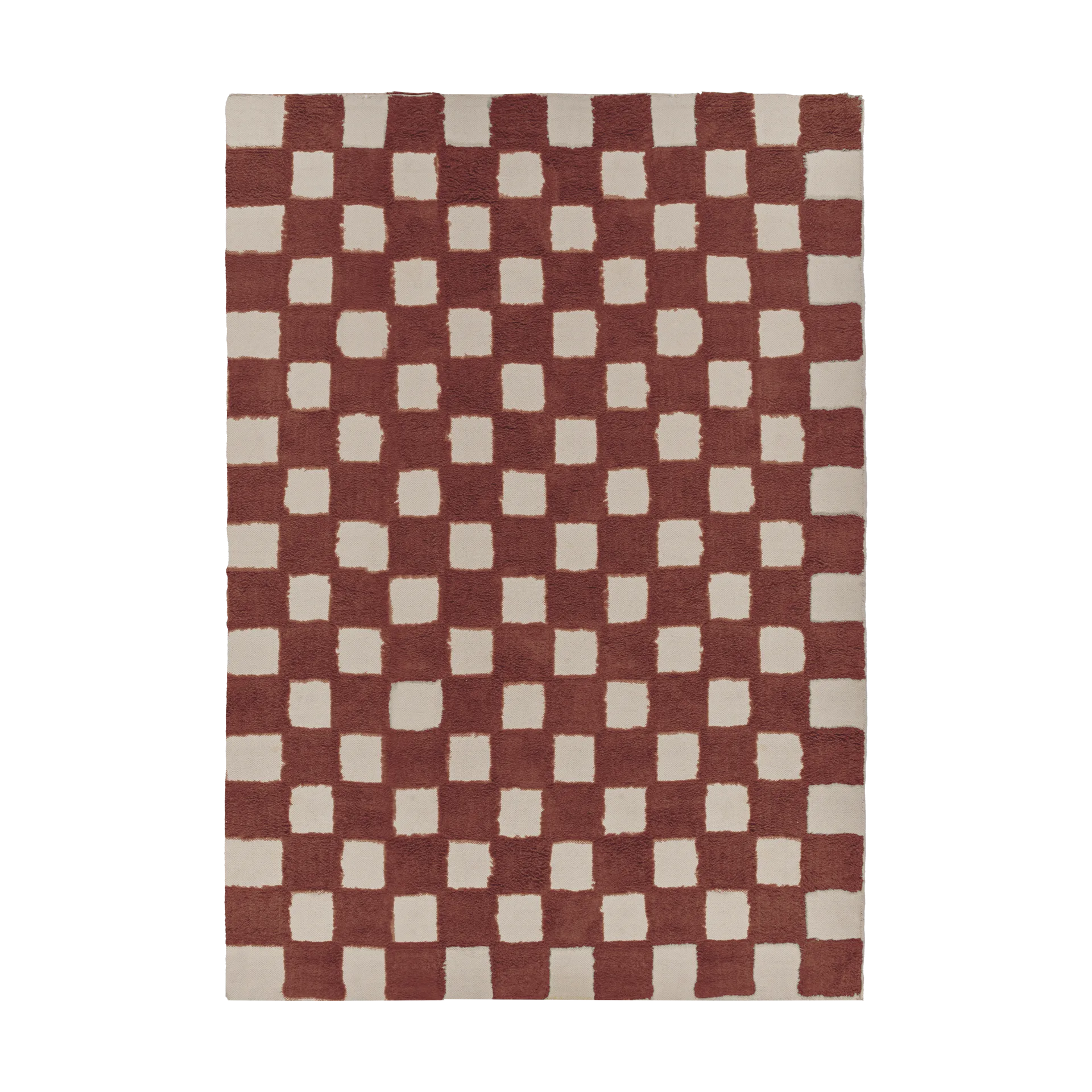 Checker Play Matte 170x240 cm, Rust Scandi Living