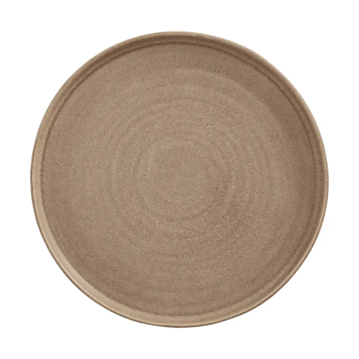 Clay assiett - Braun, Ø20 cm - Scandi Living