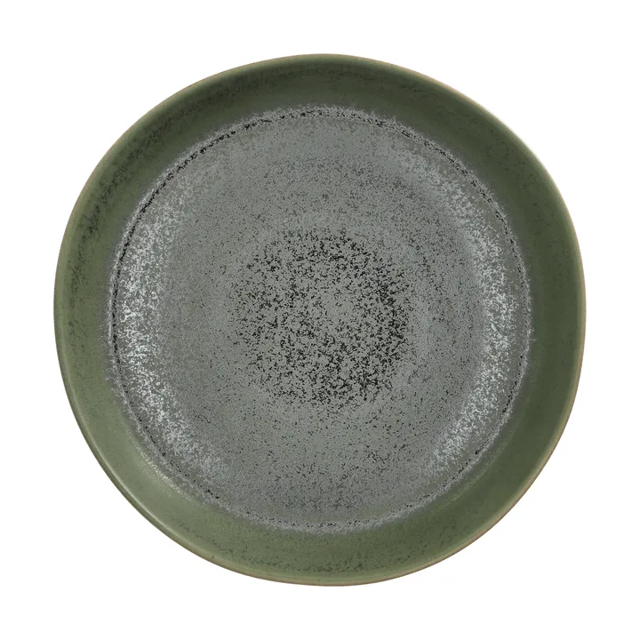 Clay pastatallrik - Grün, Ø23 cm - Scandi Living