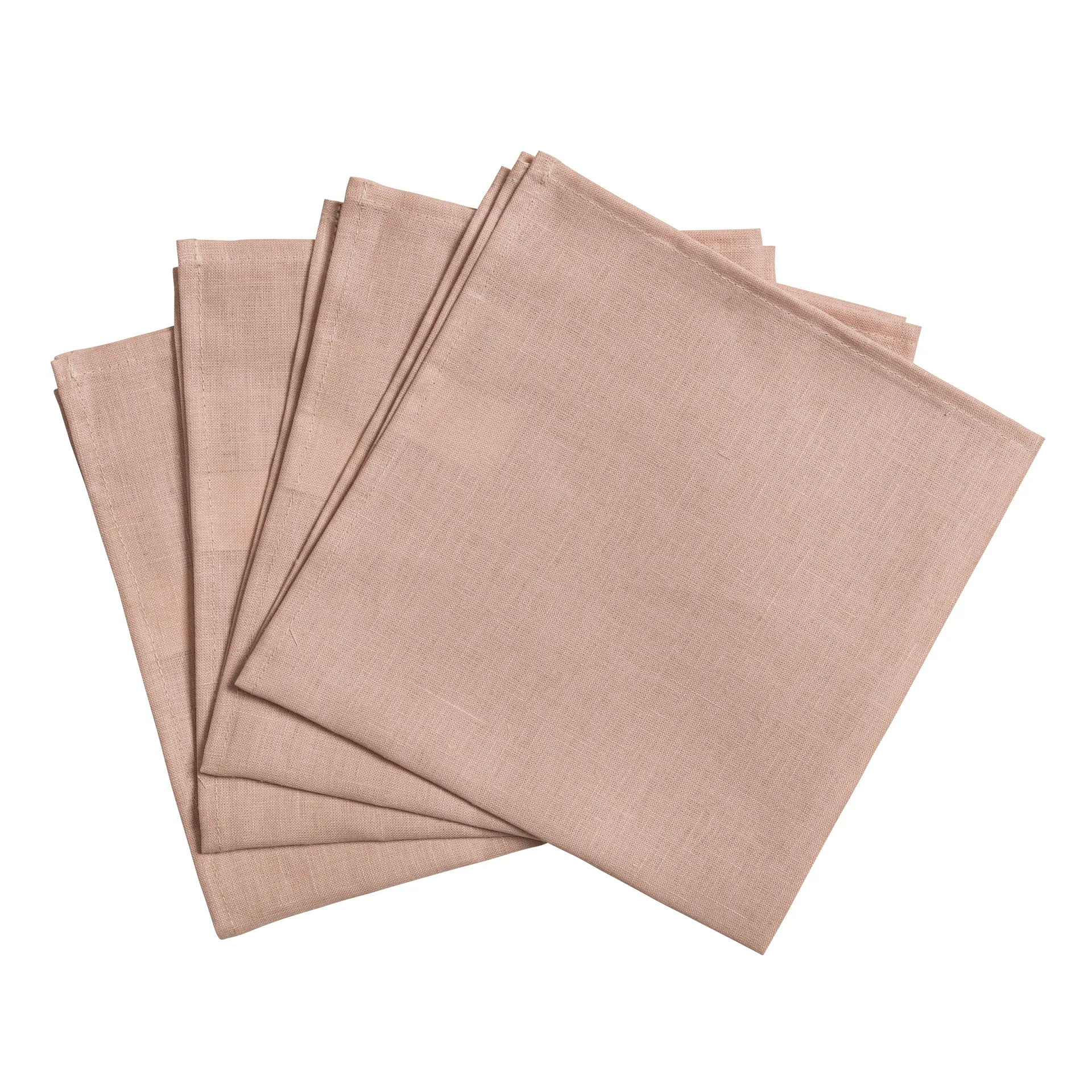 Clean Servietten 45 x 45cm 4er Pack, Dusty rose Scandi Living