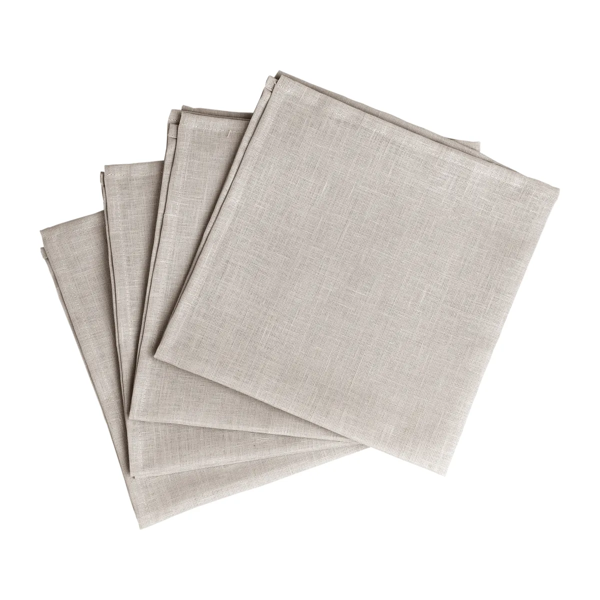 Scandi Living Clean Servietten 45 x 45cm 4er Pack Greige