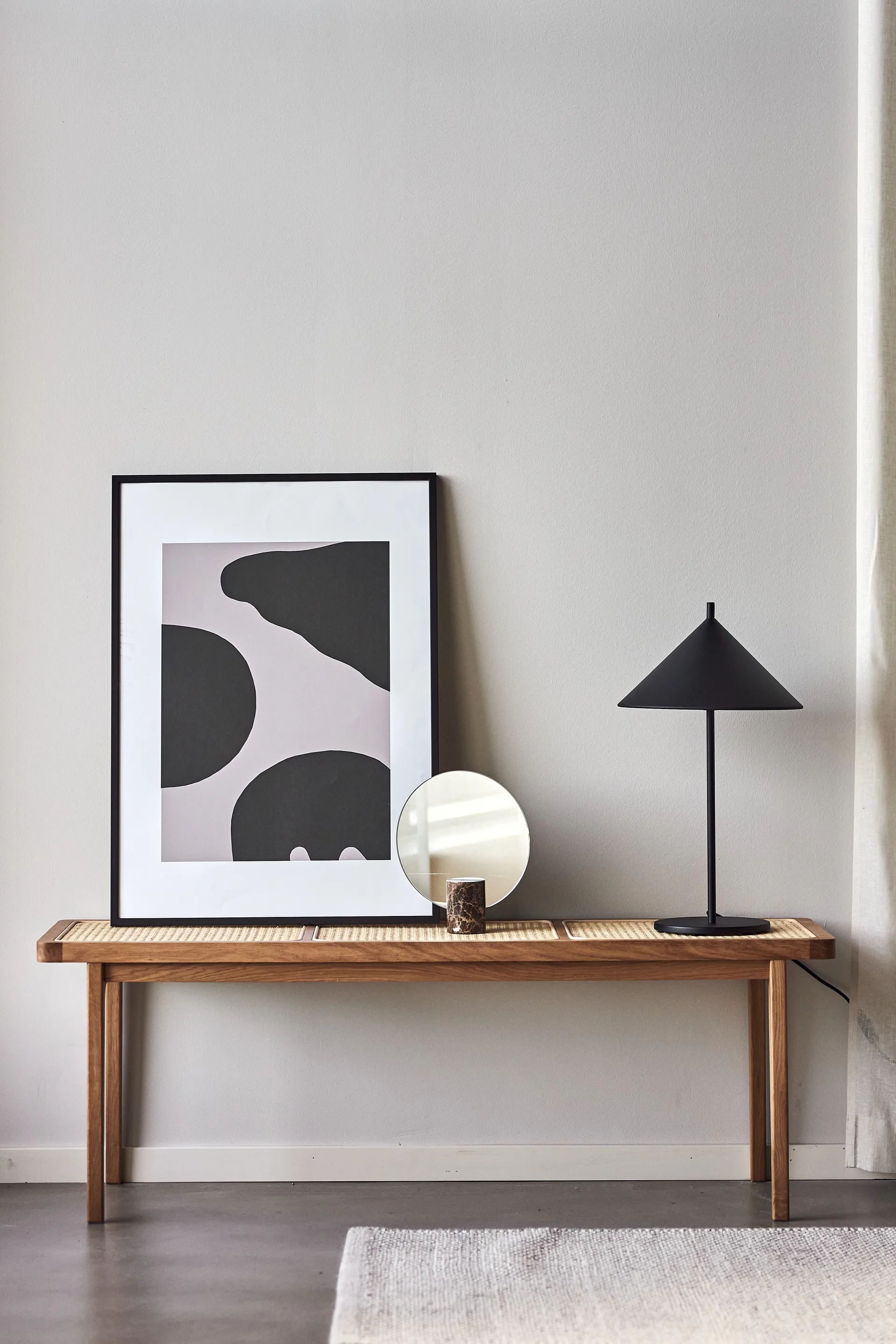 Contour Poster grau, 30 x 40cm Scandi Living