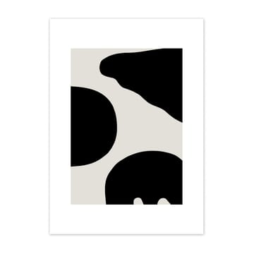 Contour Poster grau - 40 x 50cm - Scandi Living
