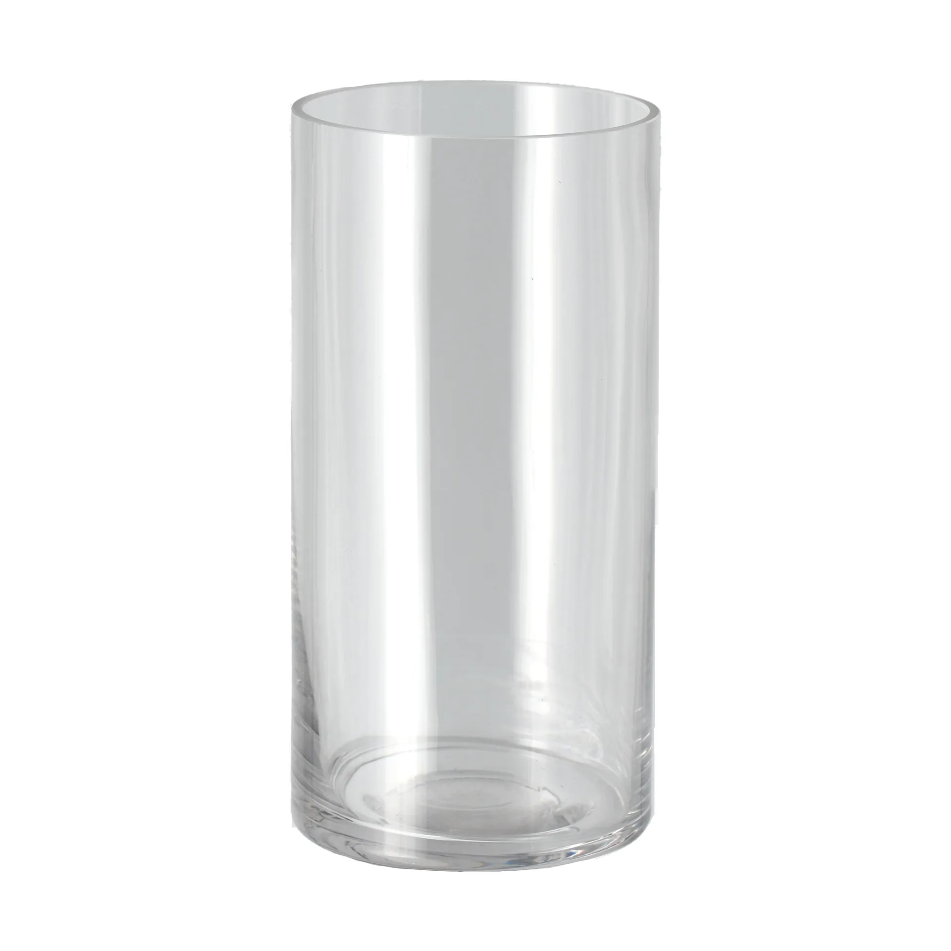 Cylinder Vase Ø10x20cm, Klar Scandi Living