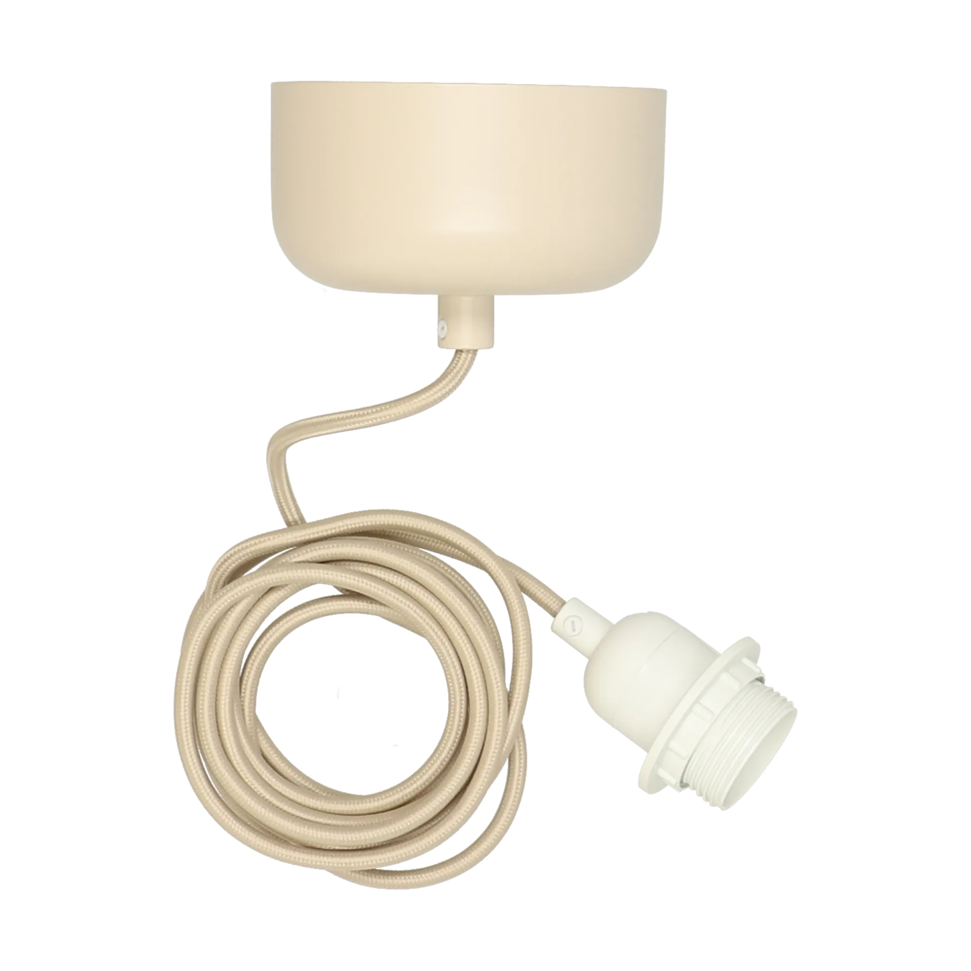 Deckenaufhängung inkl. Kabel 250 cm, Beige Scandi Living