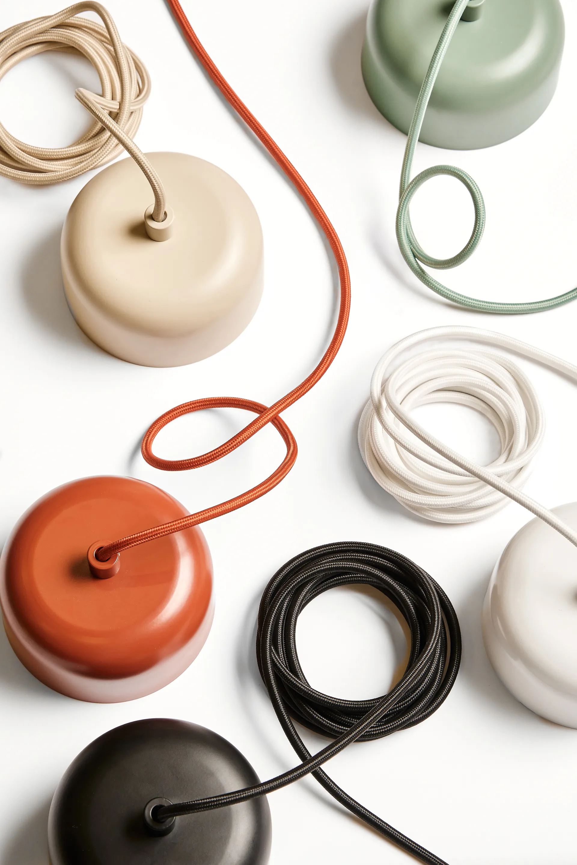 Deckenaufhängung inkl. Kabel 250 cm, Grün Scandi Living