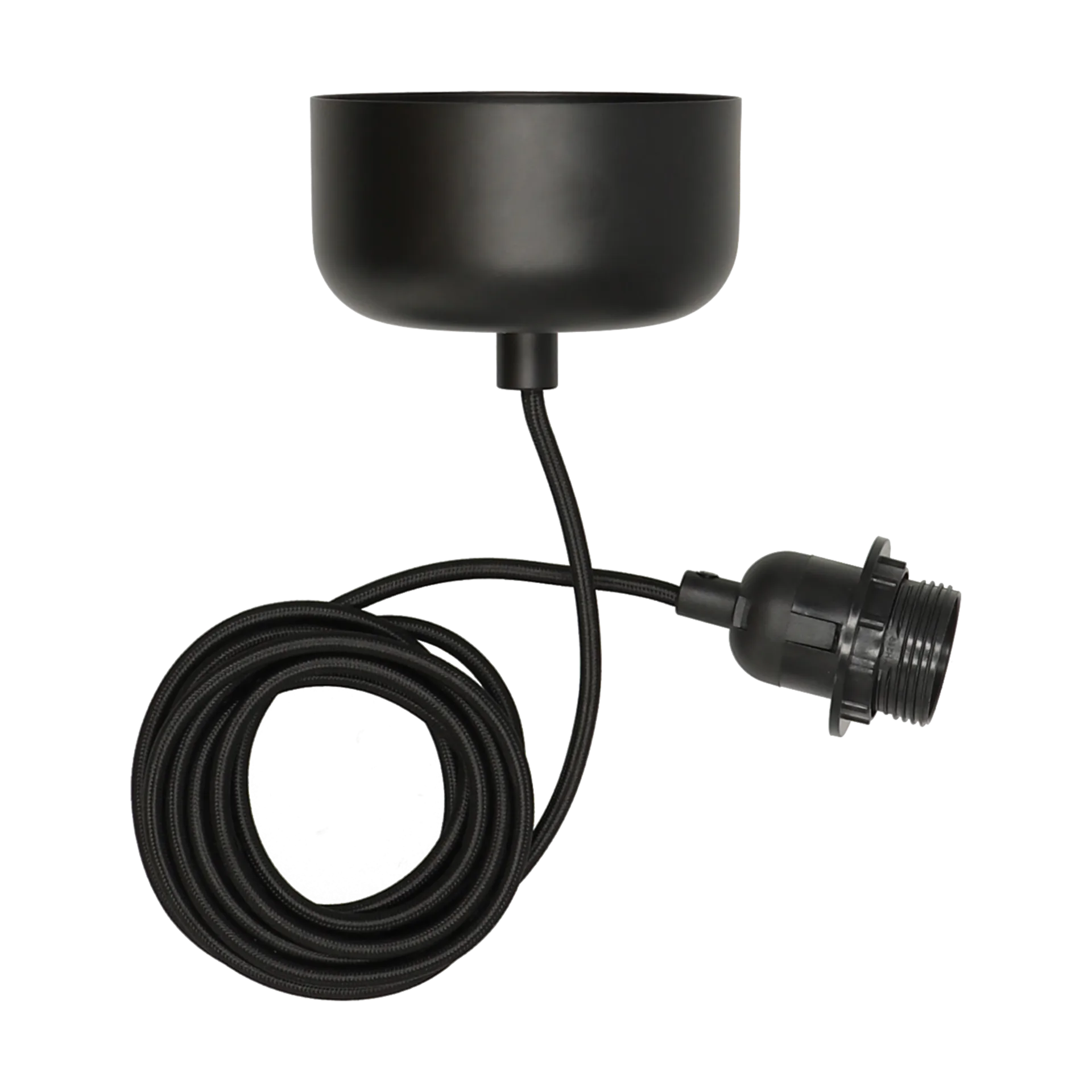 Deckenaufhängung inkl. Kabel 250 cm, Schwarz Scandi Living