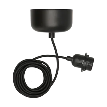 Deckenaufhängung inkl. Kabel 250 cm - Schwarz - Scandi Living