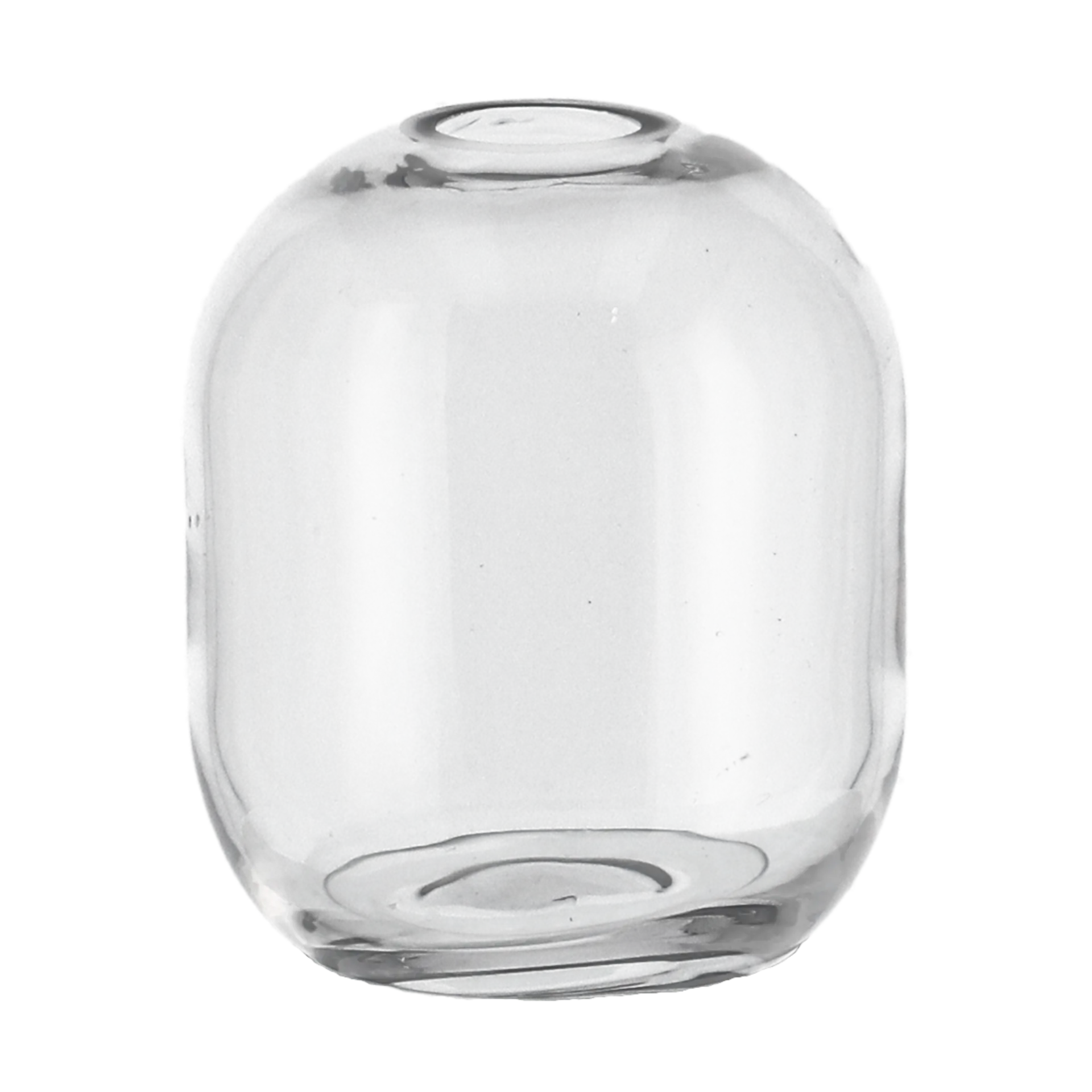 Dew Vase Ø6,5x10cm, Klar Scandi Living