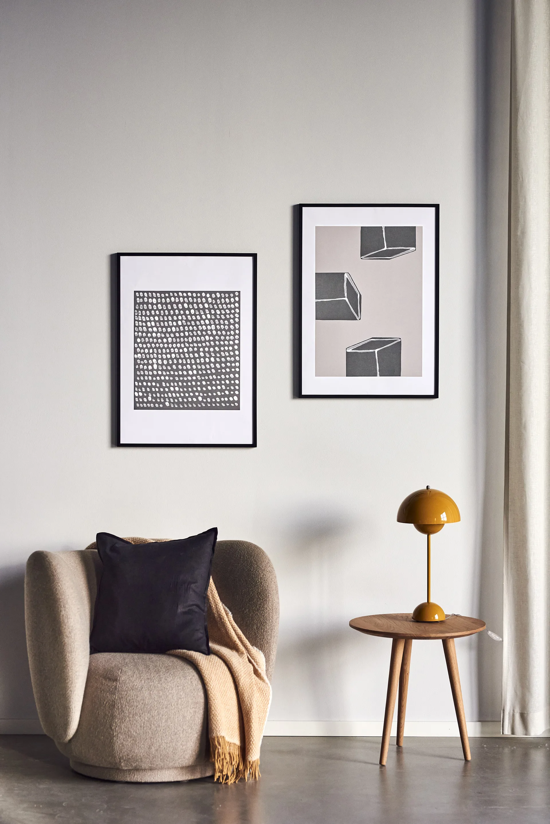 Dimensions Poster, 40 x 50cm Scandi Living