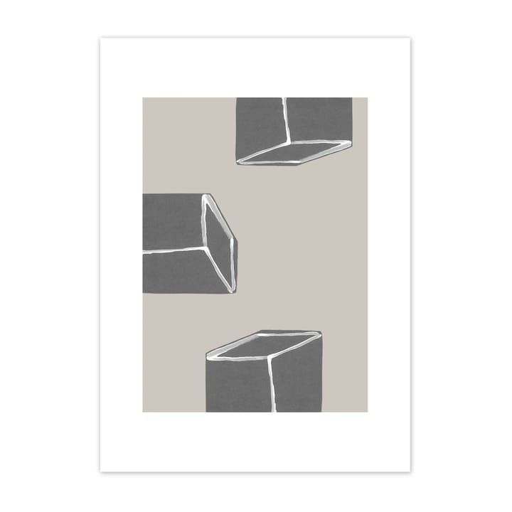 Dimensions Poster, 50 x 70cm Scandi Living