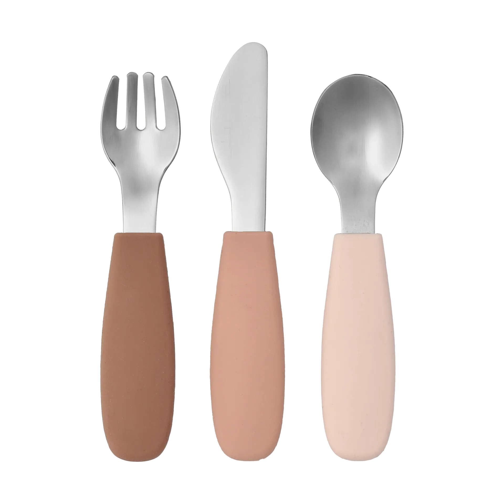Dine Besteckset Silikon 3 Teile, Blush Scandi Living