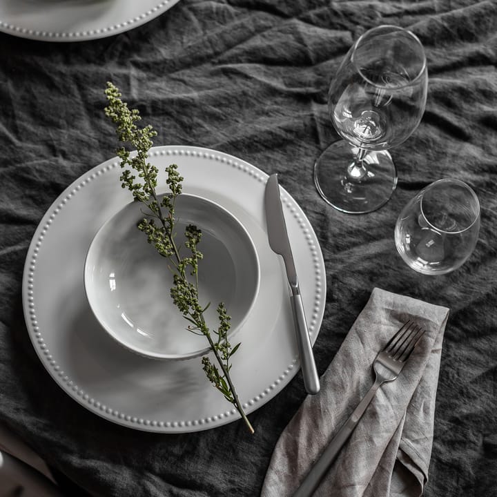 Dots Frühstücksschale 60cl 4er Pack - Cremeweiß - Scandi Living