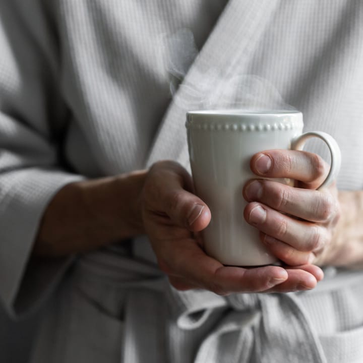 Dots Tasse 35cl 4er Pack - Weiß - Scandi Living