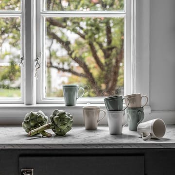 Dots Tasse 35cl 4er Pack - Weiß - Scandi Living