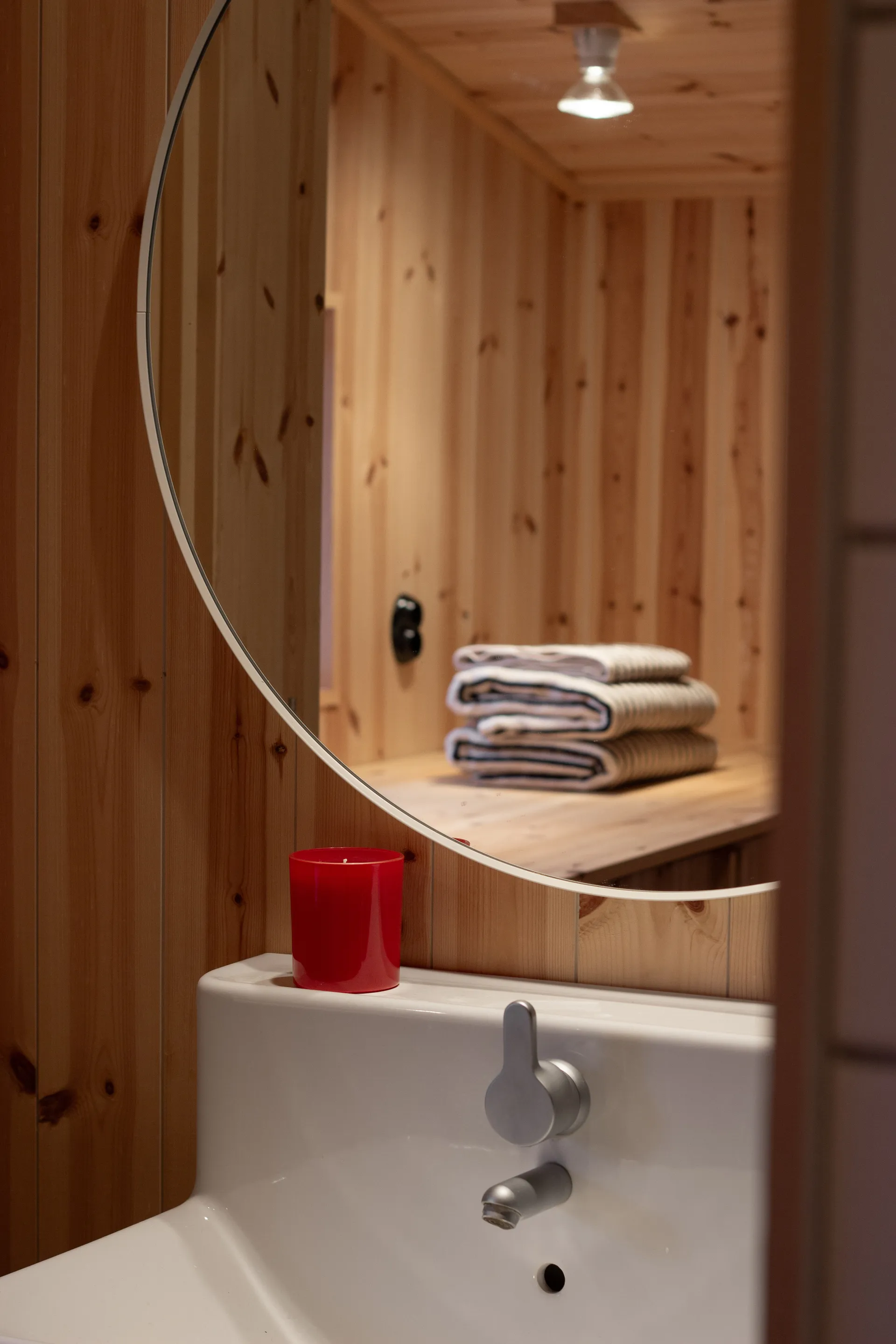 Drift Badehandtücher 100x150 cm 2-teilig - Weiß-Schwarz Scandi Living