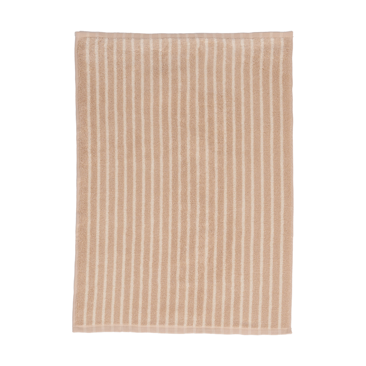 Scandi Living Drift Badematte 50x70cm Beige-weiß | Skandinavisches Design | Badezimmerteppiche | Beige