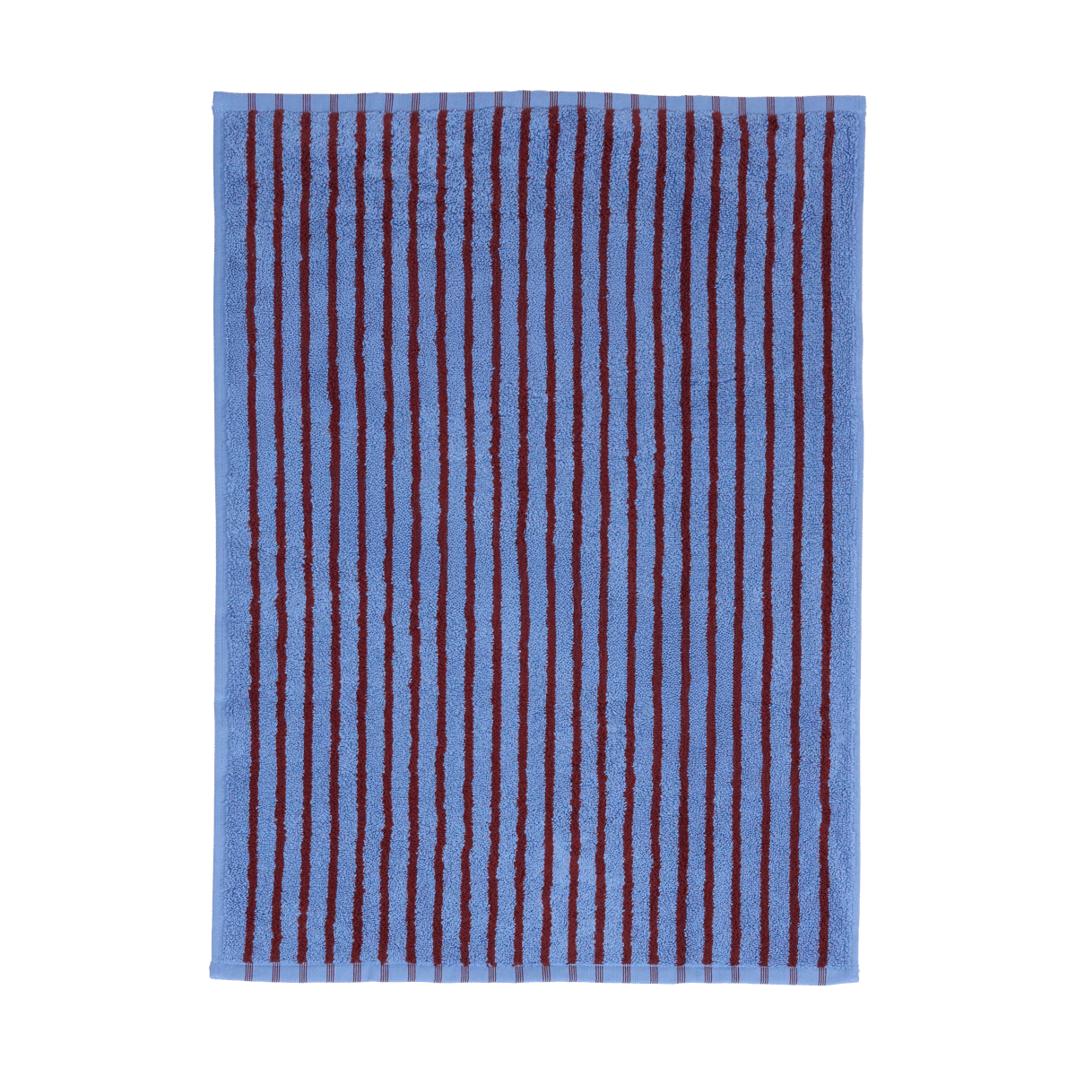 Scandi Living Drift Badematte 50x70cm Blau-Rot