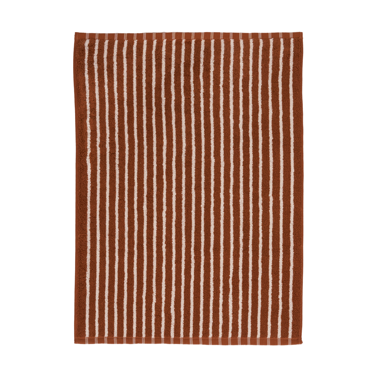 Scandi Living Drift Badematte 50x70cm Braun-weiß