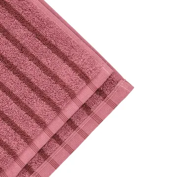 Drift Badetuch 100x150 cm - Rosa-rot - Scandi Living