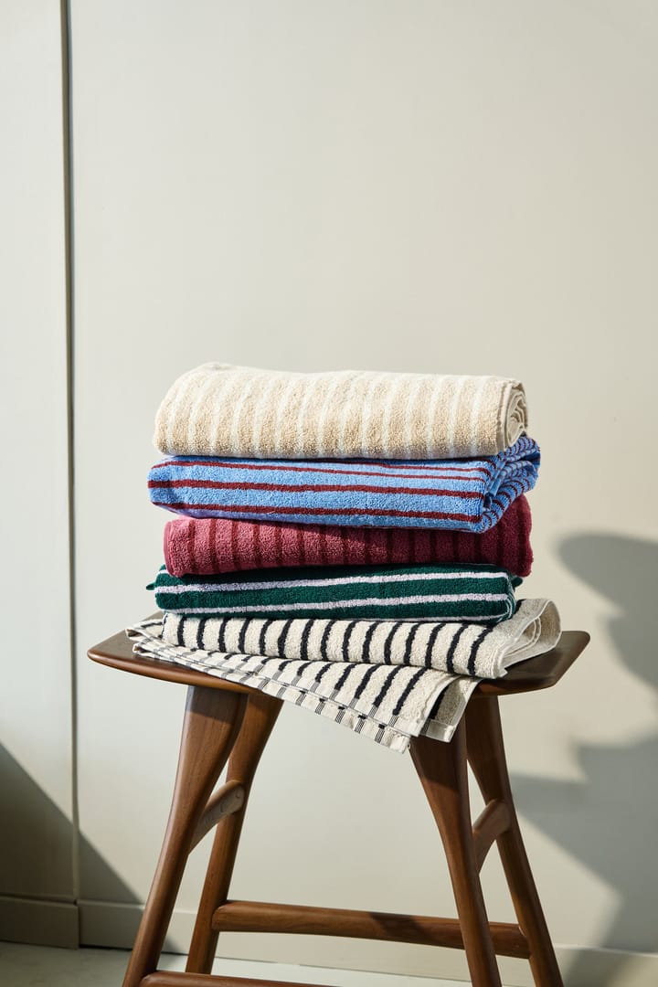 Drift Badetuch 70x140 cm, Beige-weiß Scandi Living