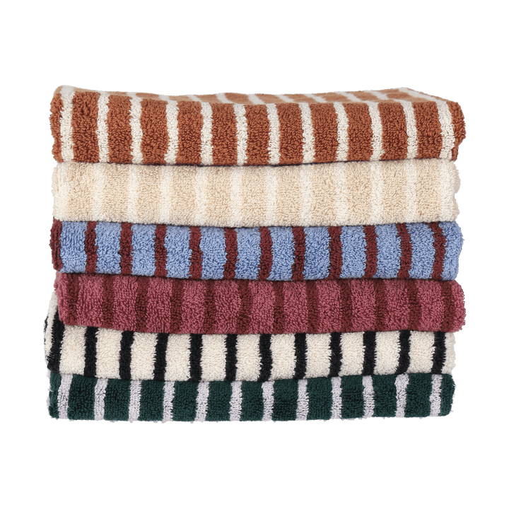 Drift Badetuch 70x140 cm, Beige-weiß Scandi Living