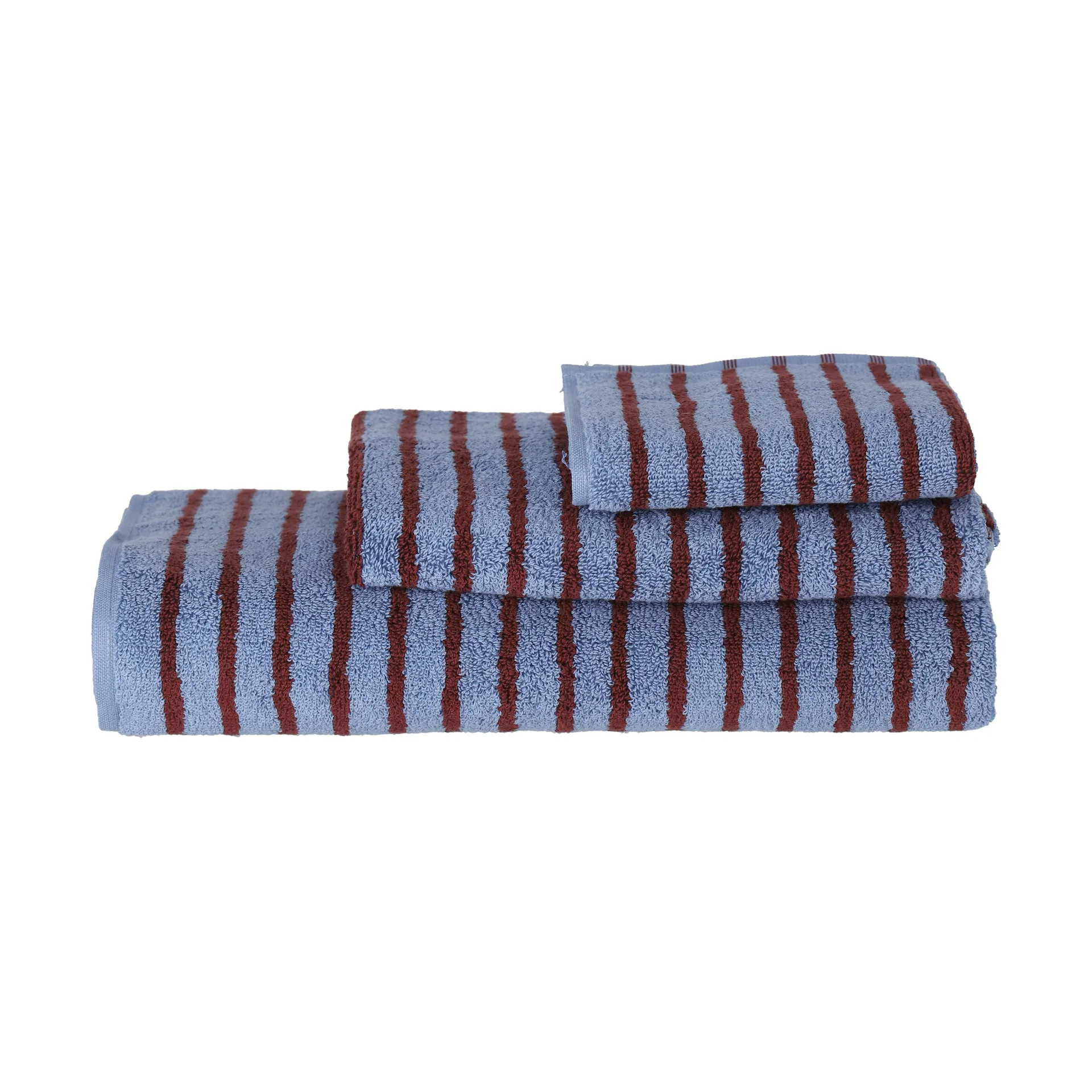 Drift Badetuch 70x140 cm, Blau-Rot Scandi Living