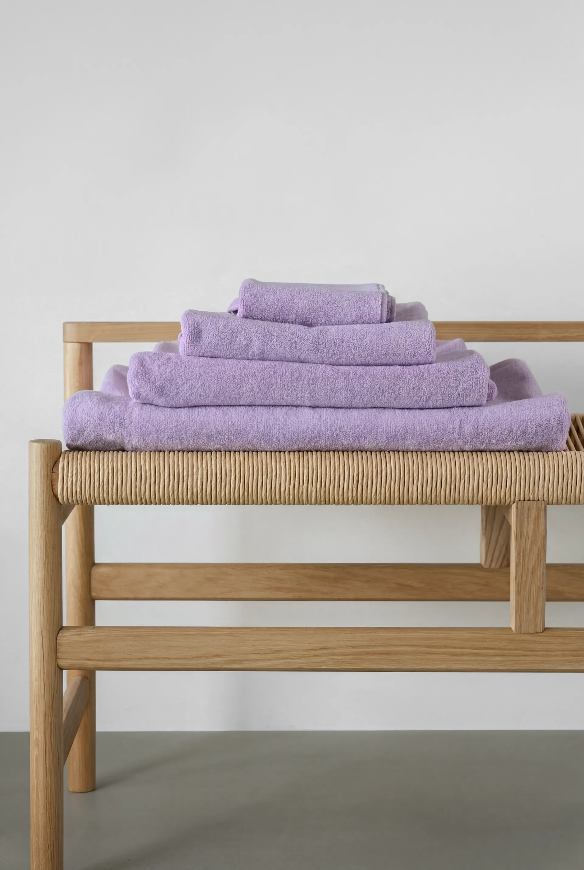 Drift Badetuch 70x140 cm, Lila Scandi Living