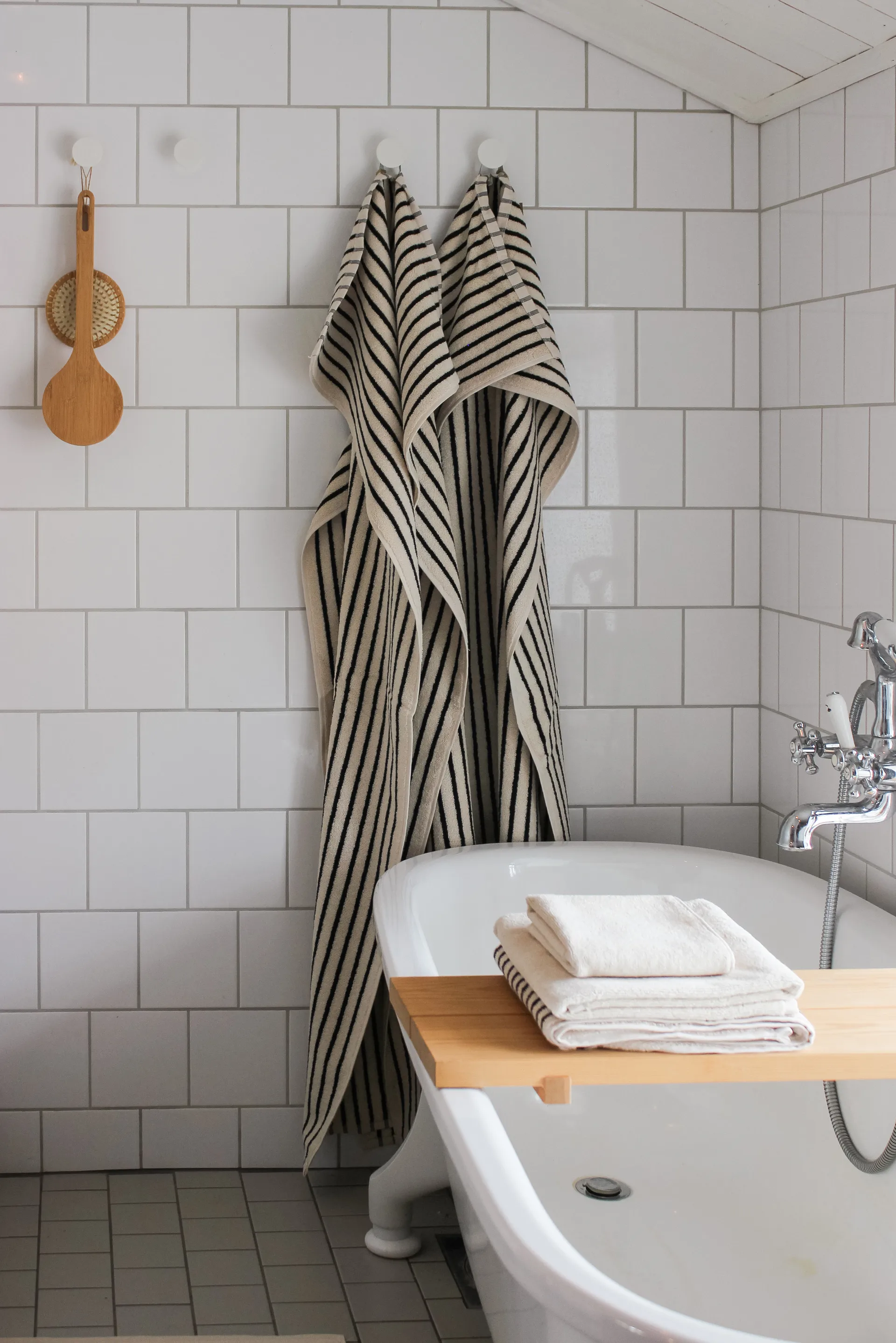 Drift Badetuch 70x140 cm, Weiß Scandi Living