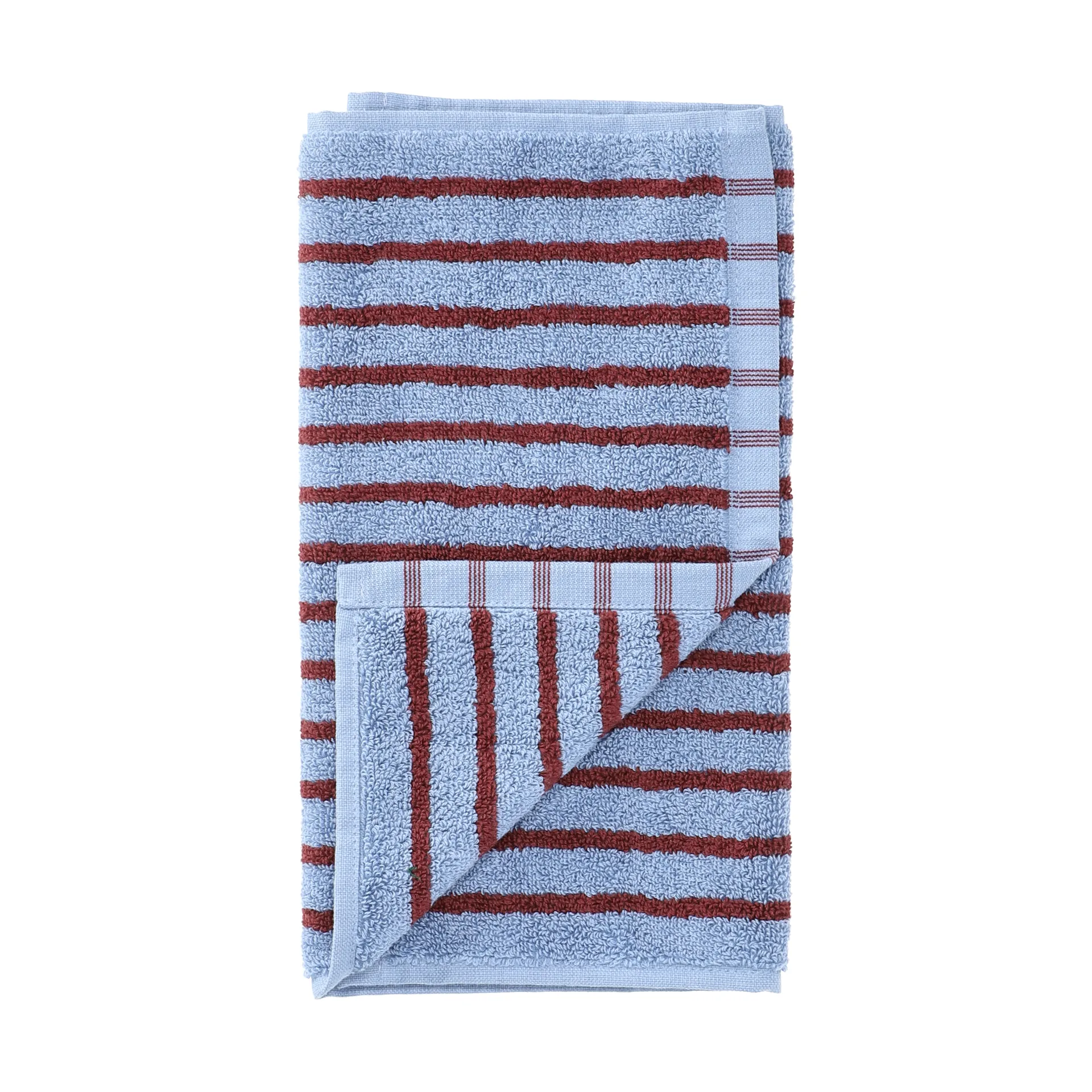 Drift Handtuch 30x50 cm, Blau-Rot Scandi Living