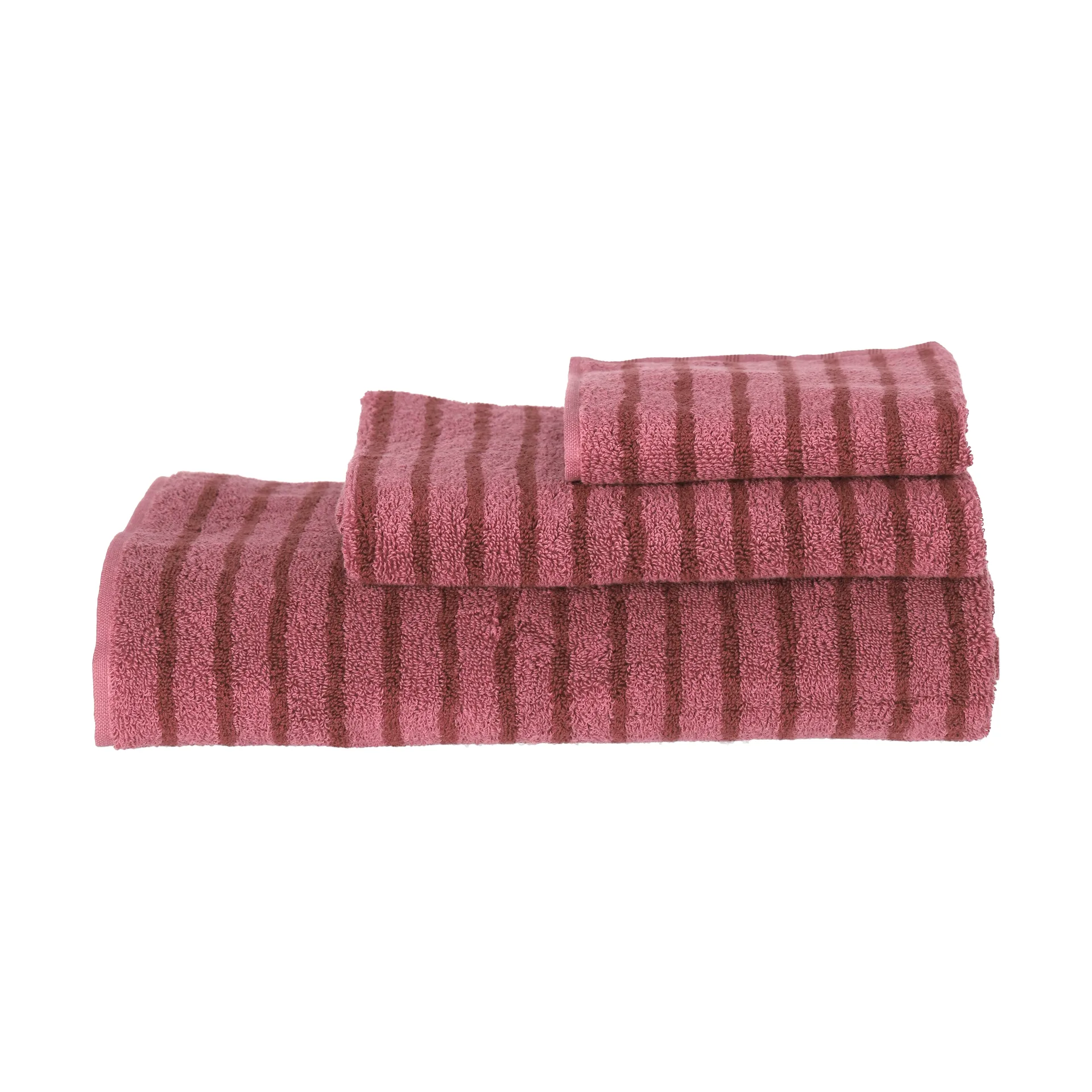 Drift Handtuch 30x50 cm, Rosa-Rot Scandi Living