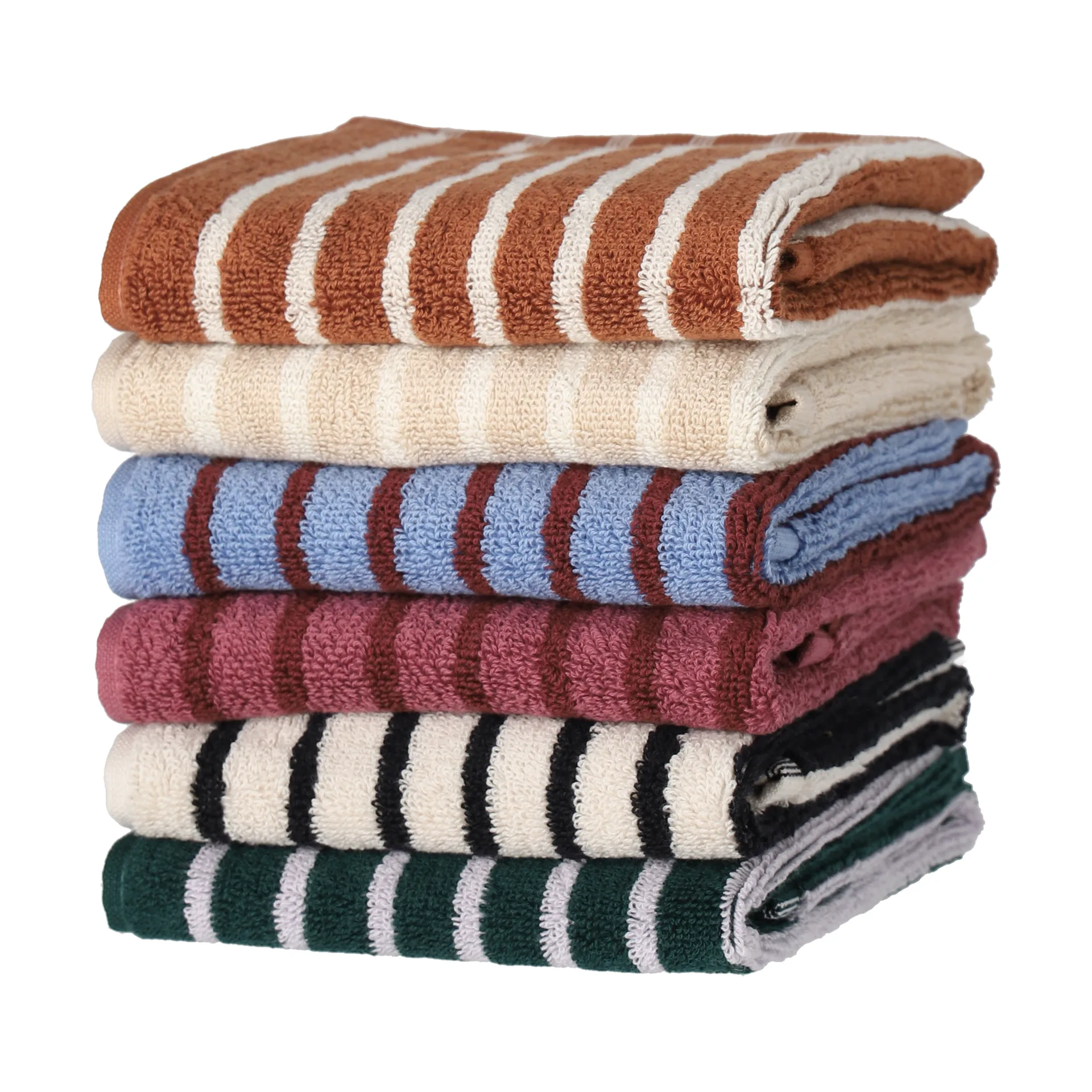 Drift Handtuch 30x50 cm, Rosa-Rot Scandi Living