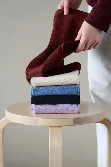 Drift Handtuch 30x50 cm - Rot - Scandi Living