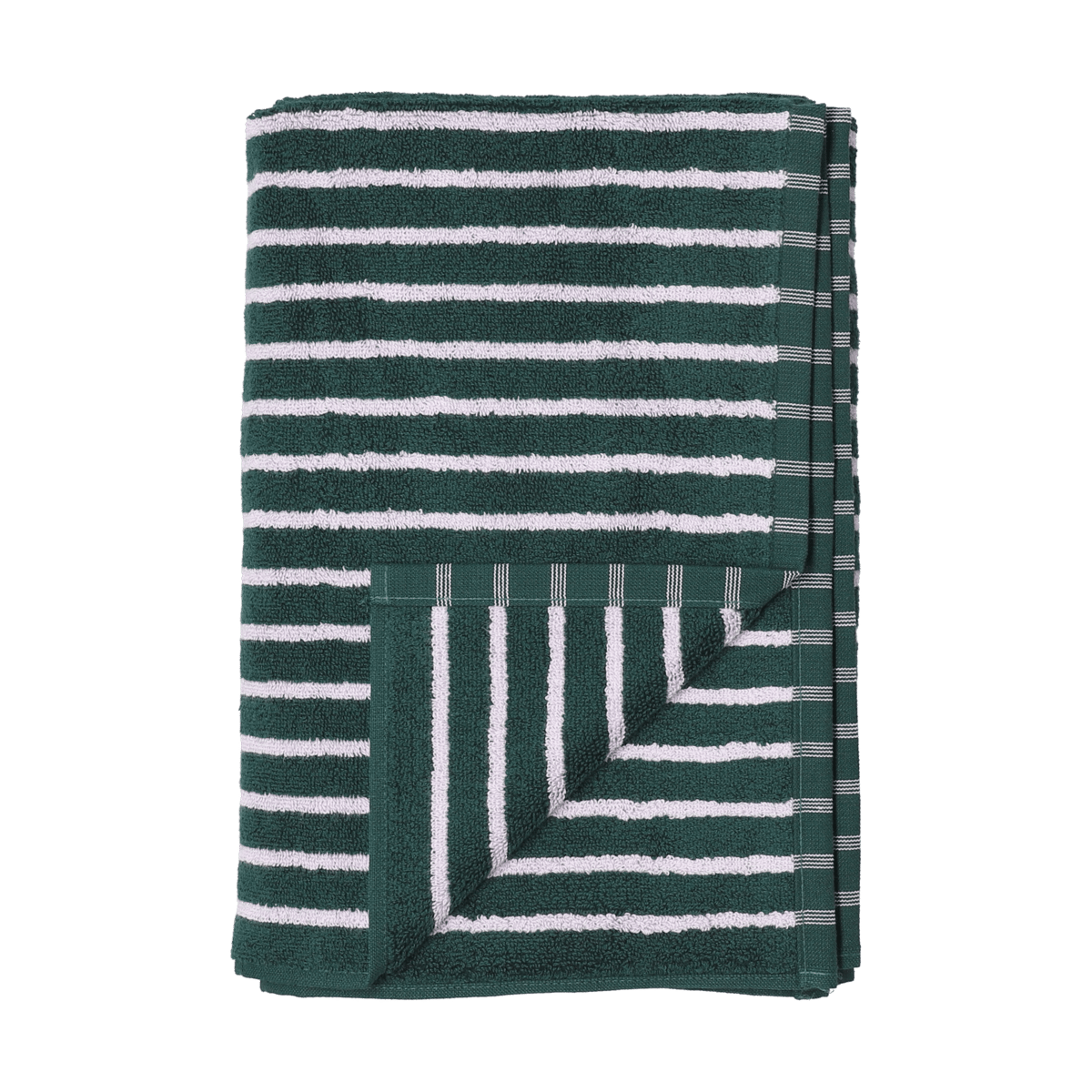 Scandi Living Drift Handtuch 50x70 cm Grün-lila