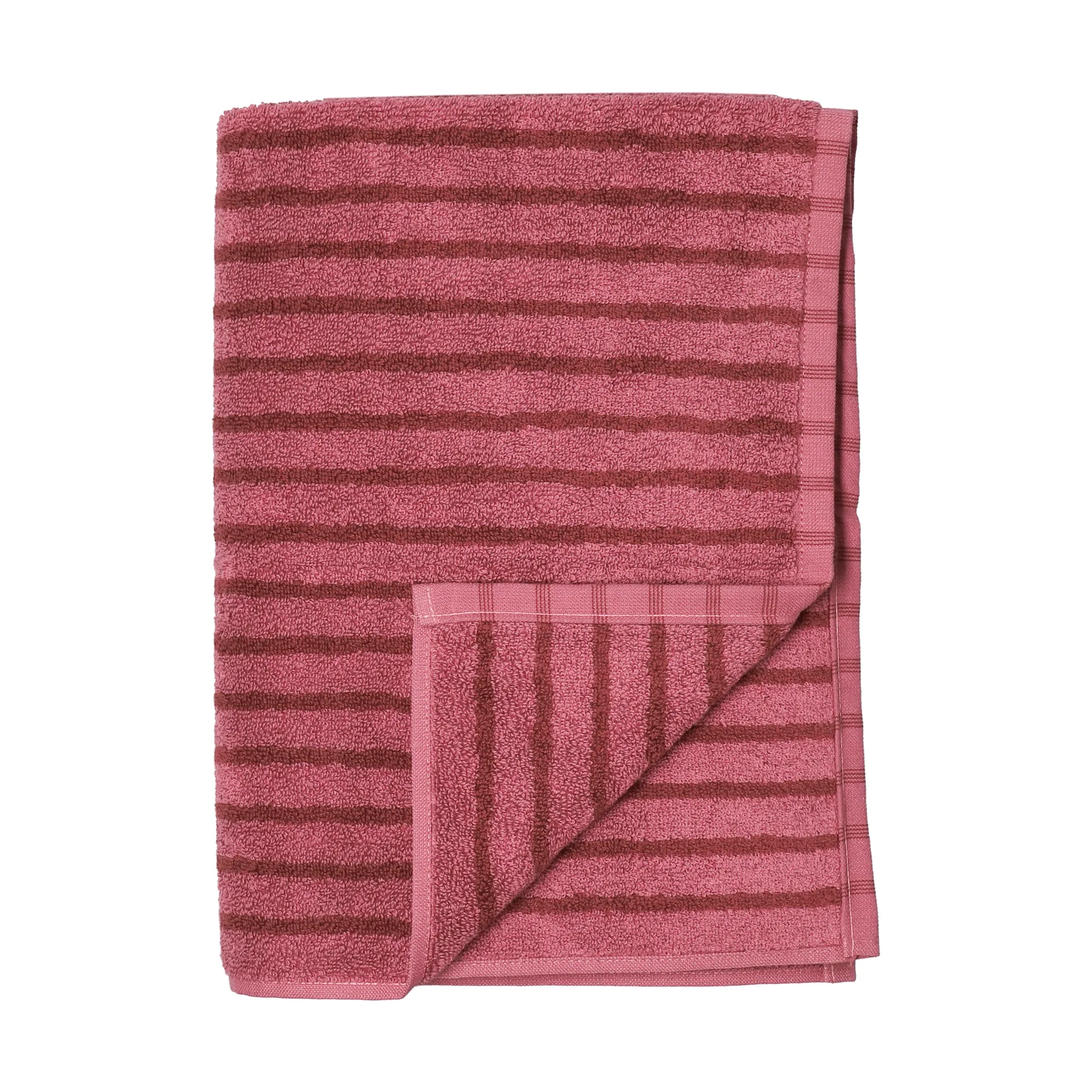 Drift Handtuch 50x70 cm, Rosa-Rot Scandi Living