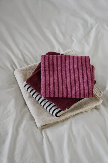 Drift Handtuch 50x70 cm - Rot - Scandi Living