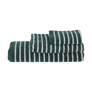 Drift Handtuch-Set 4 Teile - Grün-lila - Scandi Living