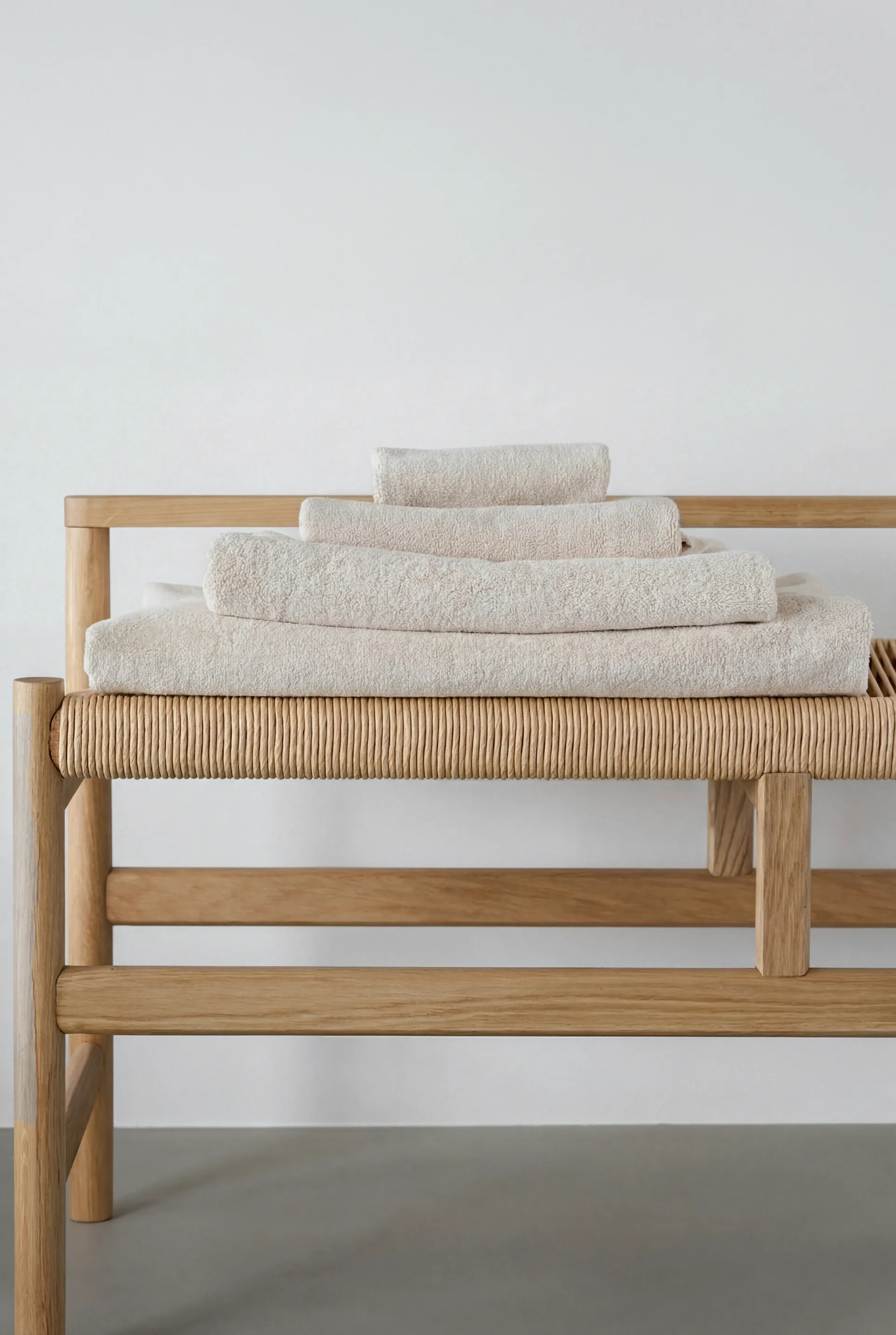 Drift Handtuchset 4 Teile - Weiß Scandi Living